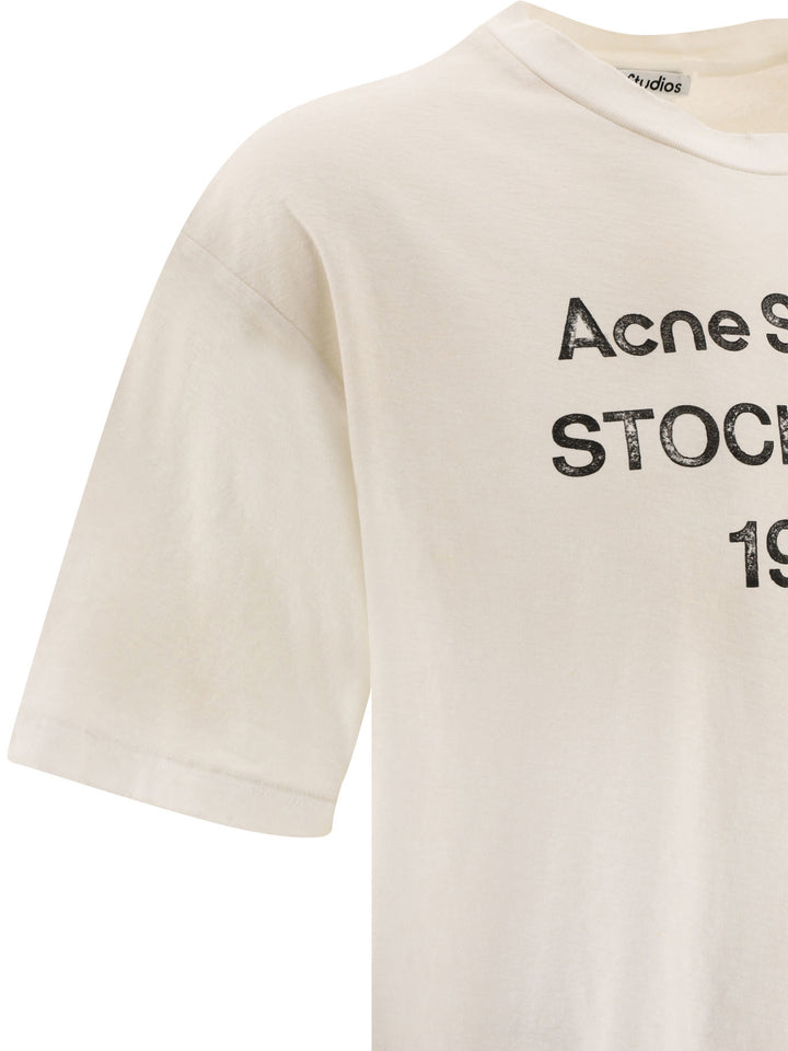 Acne Studios  T-shirts - Bianco | 87159ab3616a3f99fd5ea4a76acd956483e288ed