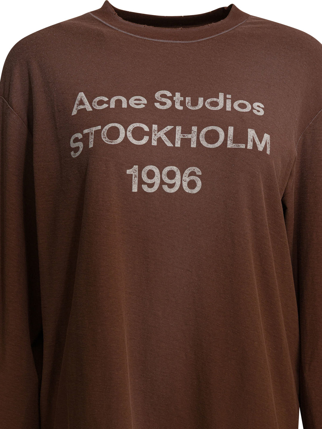 Acne Studios  T-shirts - Marrone | 13ac2a2df8a828ae52fa16d83029714dd528c3d1