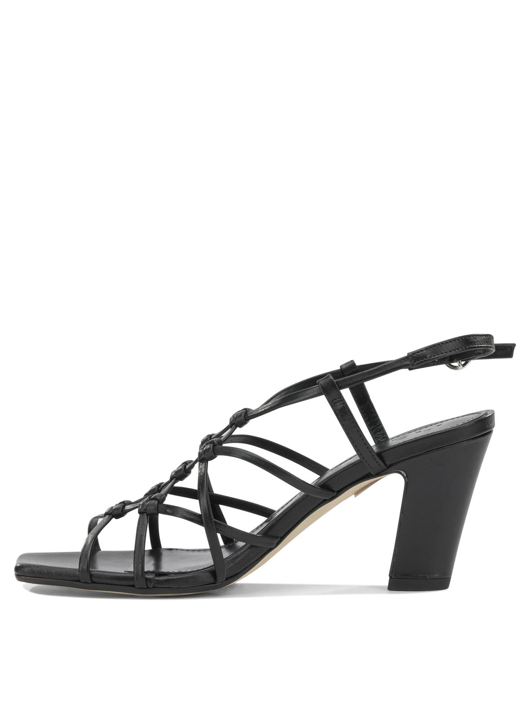 Aeyde Acacia 75mm Sandali - Nero | 24b52d17090dc3c792d6f415d627f85aaa50b053