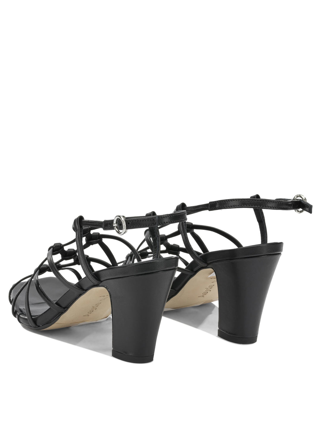 Aeyde Acacia 75mm Sandali - Nero | fc7d90d0d992e83687d9912458adc51ee06e5cb7