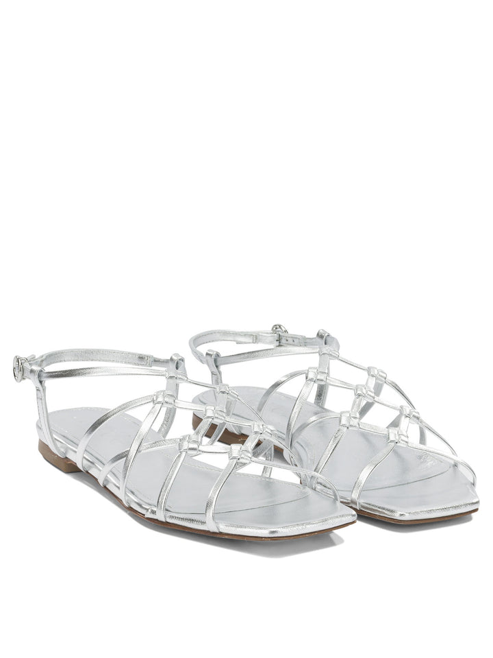 Aeyde Anisa Sandali - Silver | b6046fd63529d4883206bd430e3ff28694a0e01f