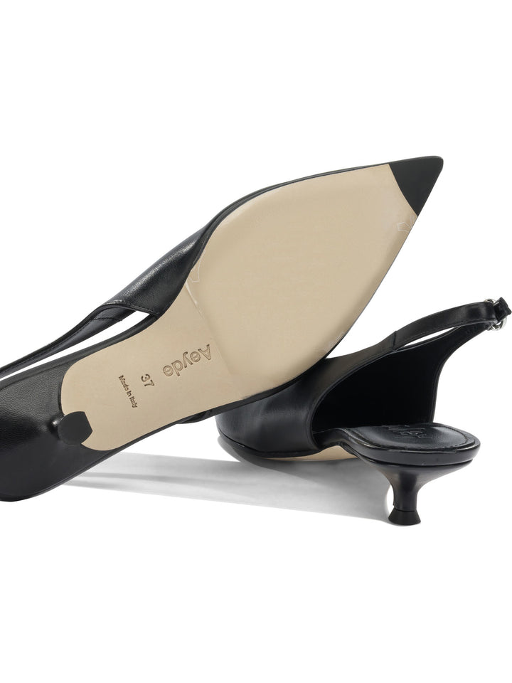 Aeyde Camila 35mm Heeled shoes - Nero | 4d9a3be589bc6b4653f49ba5634b1422e8efe898