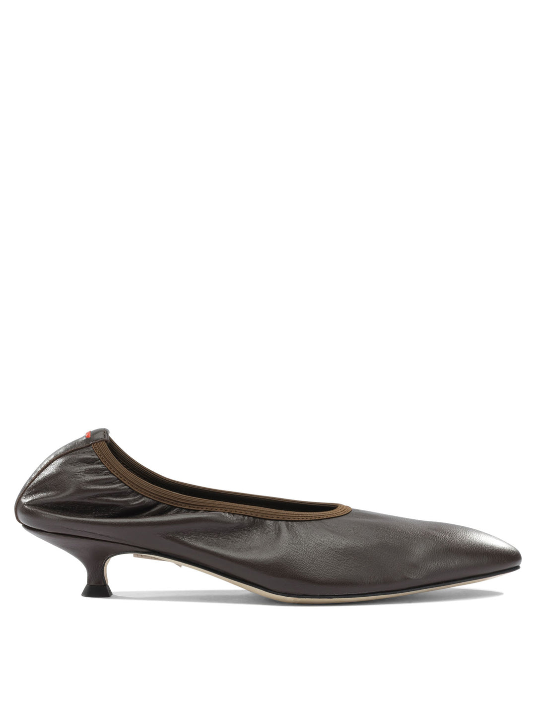Aeyde Hermia 35mm Heeled shoes - Marrone | 83b9268eecef992d5a1e9c6ee501fe5d41f611f6