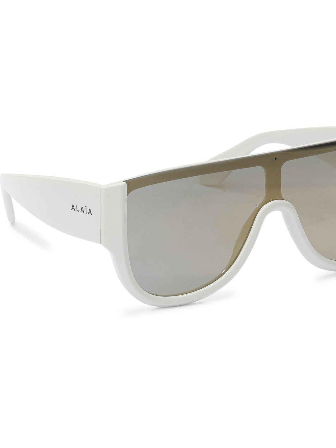 AlaïA Mask Occhiali da Sole - Bianco | 928f12458b9c23c8ce6963957658329e98cee57e