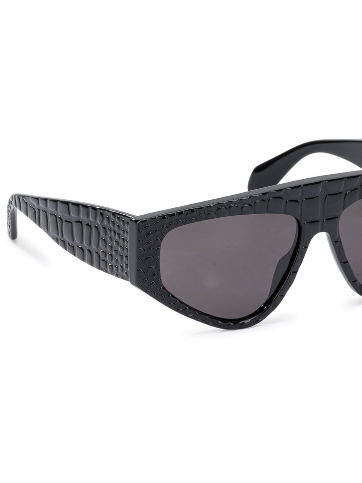 AlaïA Mask Aviator Occhiali da Sole - Nero | a3a9466cabcdd9cd76687f8b990f5b0d61402f37