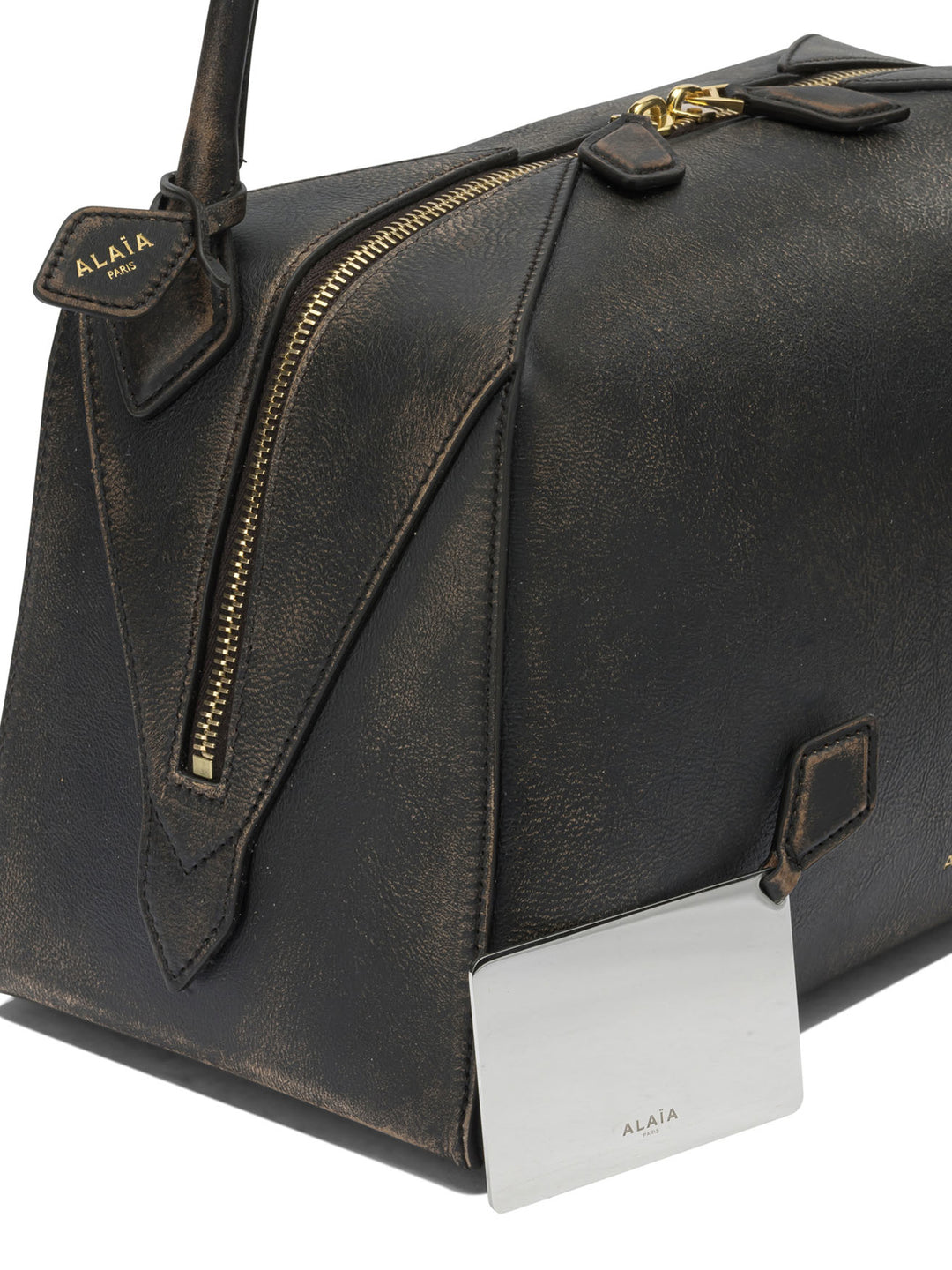 AlaïA Le Bouledogue Borse a Spalla e Tracolla - Marrone | 81387841b31e0723493b5d38a2f855d41fd09a34