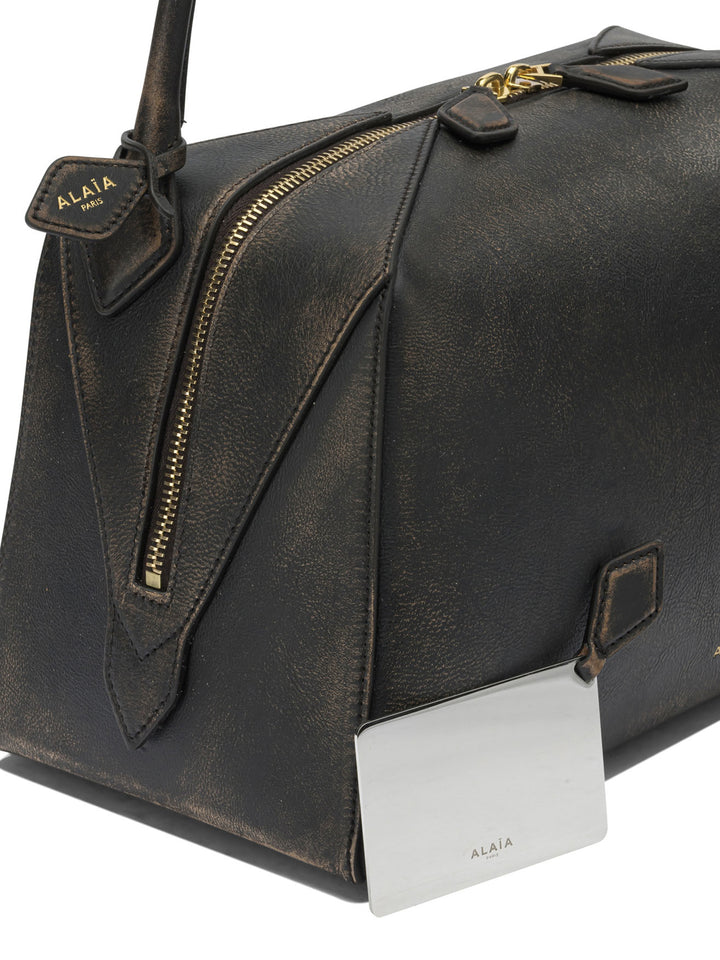 AlaïA Le Bouledogue Borse a Spalla e Tracolla - Marrone | 81387841b31e0723493b5d38a2f855d41fd09a34