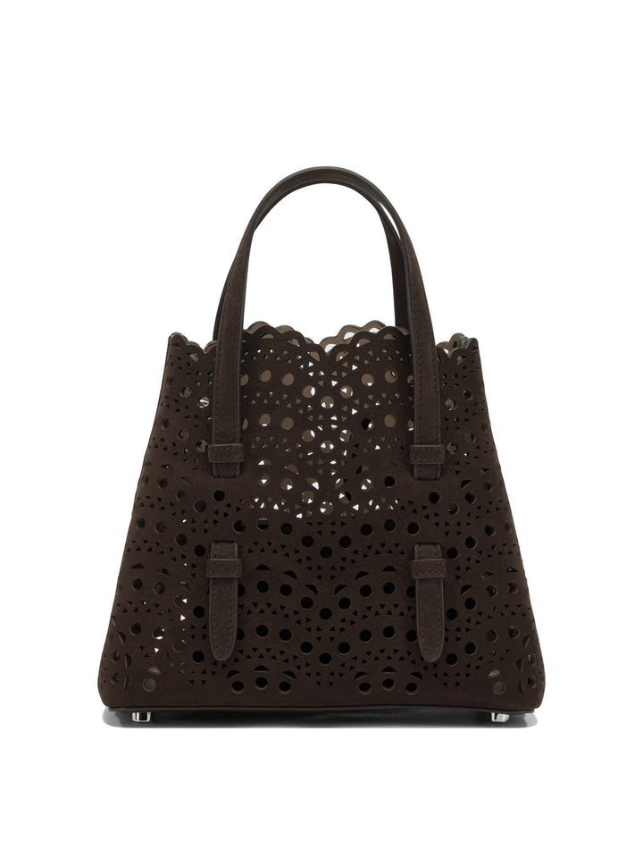 AlaïA Mina 20 Handbags - Marrone | 9b036461c934459dc820a529af04603969b348a7