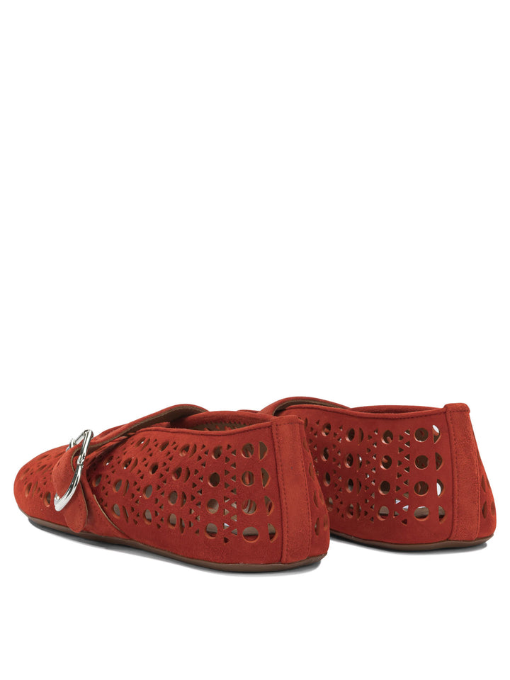AlaïA Vienne Ballerinas - Arancione | 6812a7a09a6944e4ceece672bc6a652cc8335c69