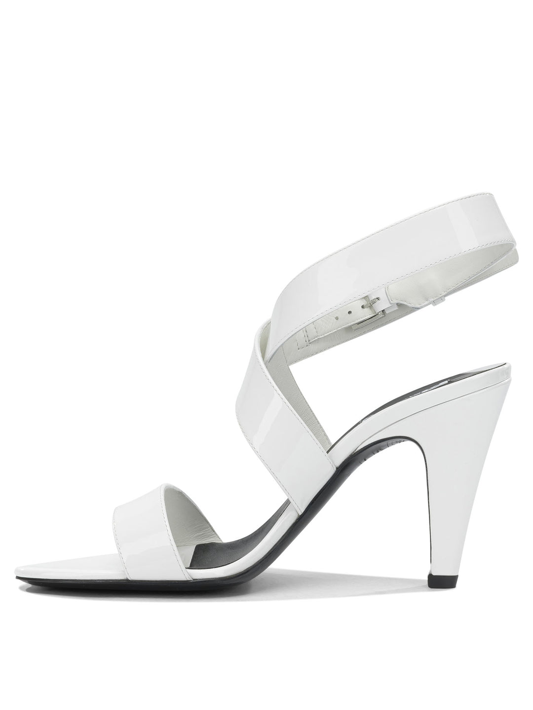 AlaïA Cone 110 Mm Sandali - Bianco | 6551065eb6423cc3384e39d786bf44501abefc06