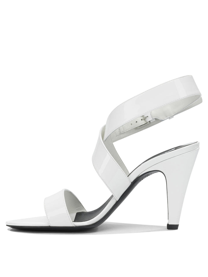 AlaïA Cone 110 Mm Sandali - Bianco | 6551065eb6423cc3384e39d786bf44501abefc06