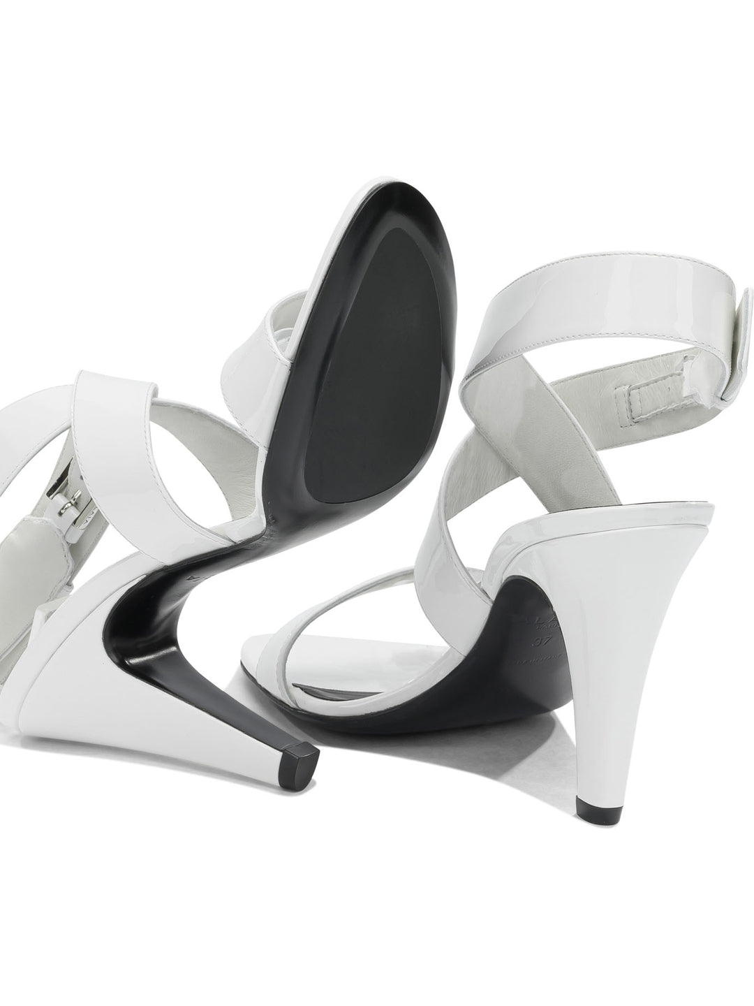 AlaïA Cone 110 Mm Sandali - Bianco | 1c5fd2a7aee45541152e47fff3fc14f8d06fde05