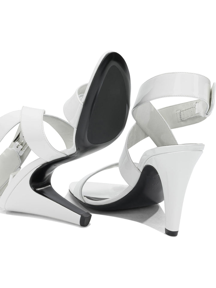 AlaïA Cone 110 Mm Sandali - Bianco | 1c5fd2a7aee45541152e47fff3fc14f8d06fde05