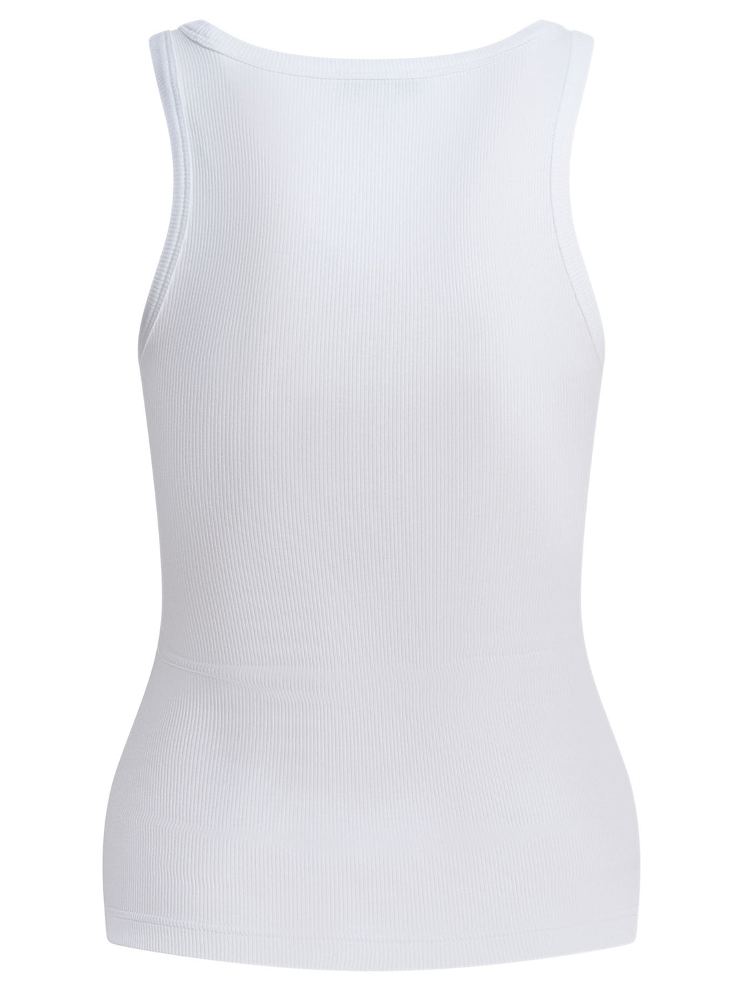 AlaïA Cotton Tank Top Top - Bianco | dbd819567e89aeb7e4183990bd85db00465c866c