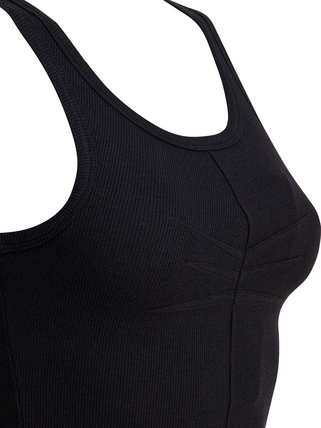AlaïA Cotton Tank Top Top - Nero | c6a136bcef80839efb386ffc614a87232b237e93