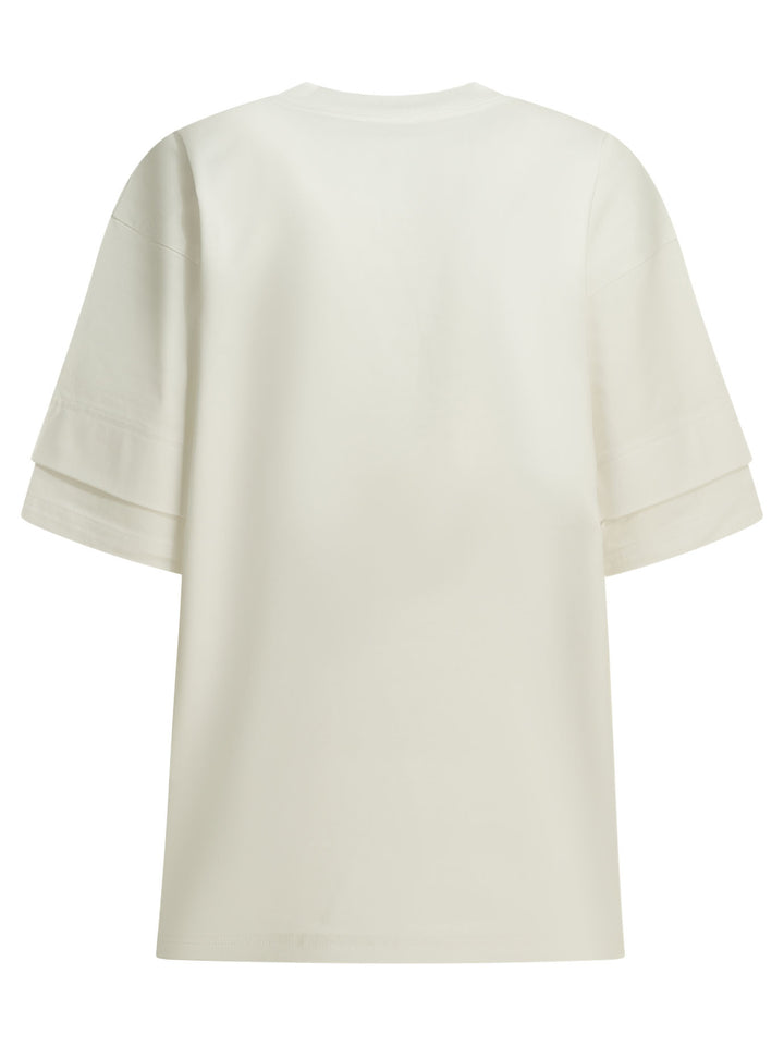 AlaïA Crew-Neck T-Shirt T-shirts - Bianco | 0c907faced2bb2988250bc601cedb41ff8b92b1e