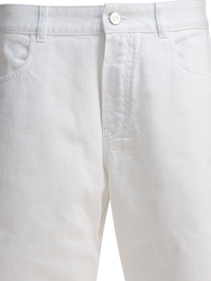 AlaïA Wide Leg Jeans - Bianco | be0c95ff47bd926690be82341863964e974ef2b4