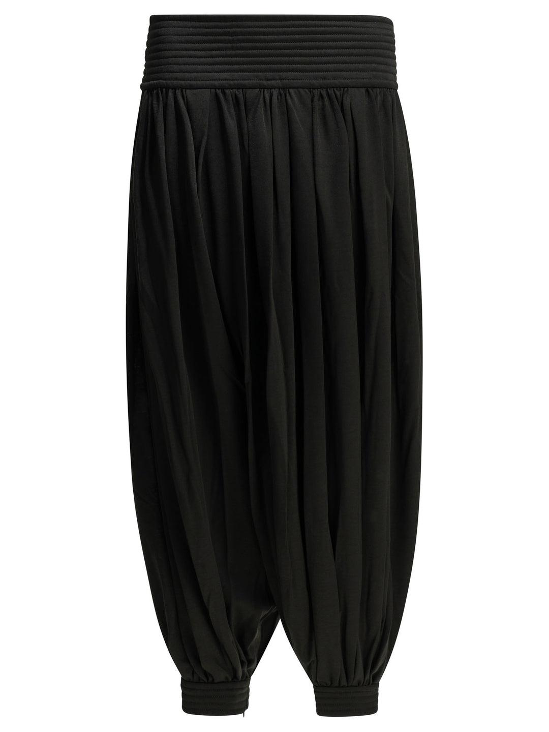 AlaïA Casual Wool-Blend Pants Trousers - Nero | b760f56bfc91528cf5c69d82747e96c2d0cb4432