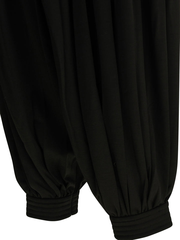 AlaïA Casual Wool-Blend Pants Trousers - Nero | c7347f53f56efb0108cca50125fbb8e51a338e2c