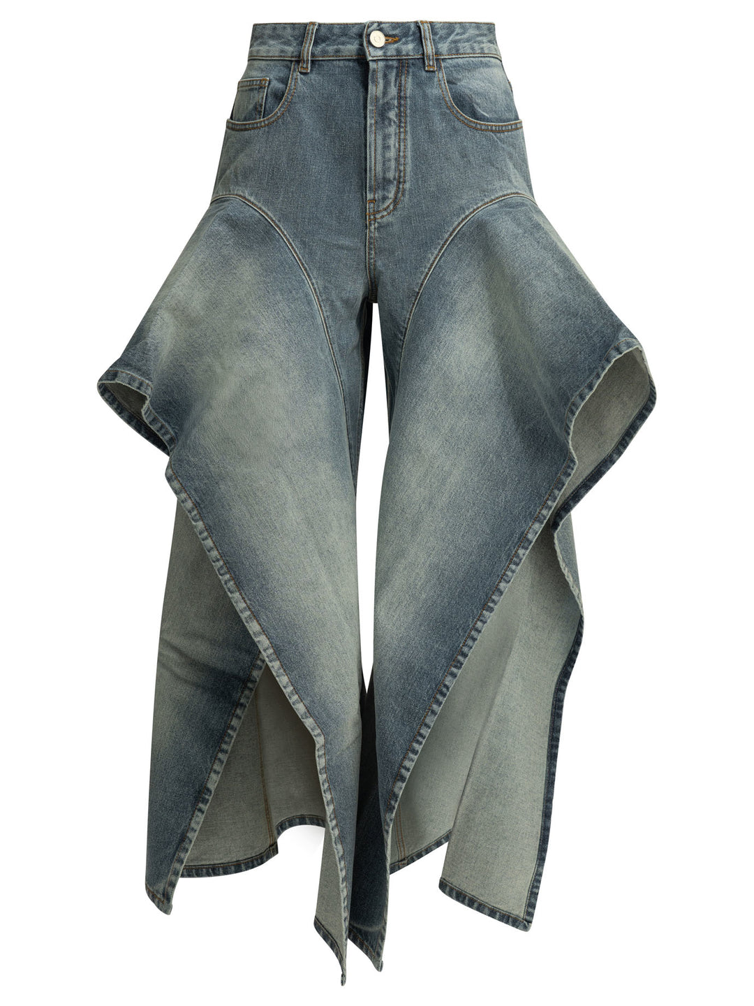 AlaïA Wide Leg Jeans - Light blue | 41e5262596514399fcfb8595c98884bfba541597