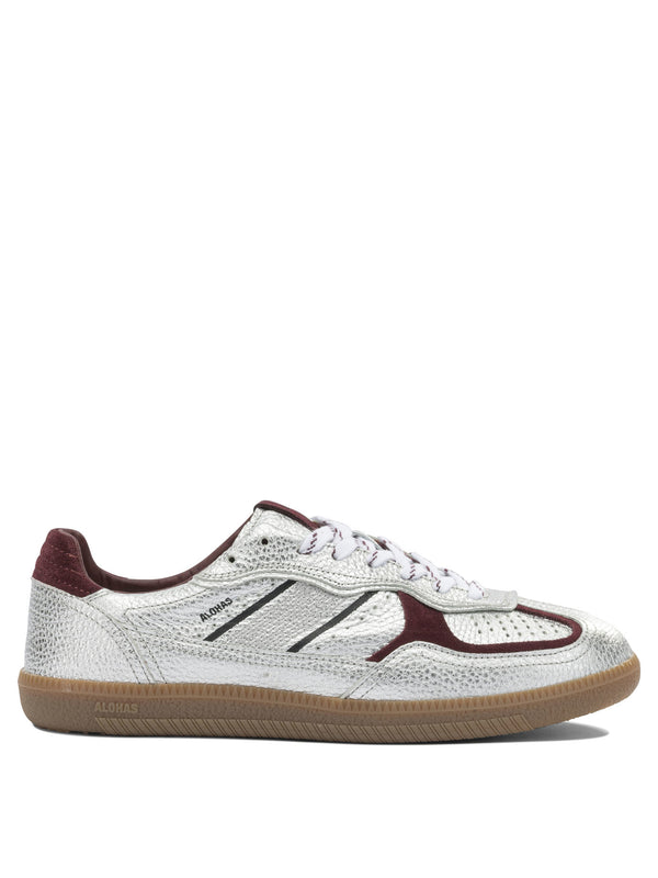 Tb 490 Zapatillas y slip on plateadas