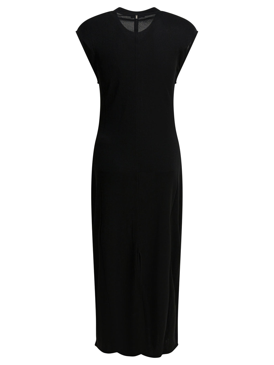 Ami Paris Long Sheath Dress Abiti - Nero | 09f80207490483bcd08bc7895f52e76c4b92c0ec