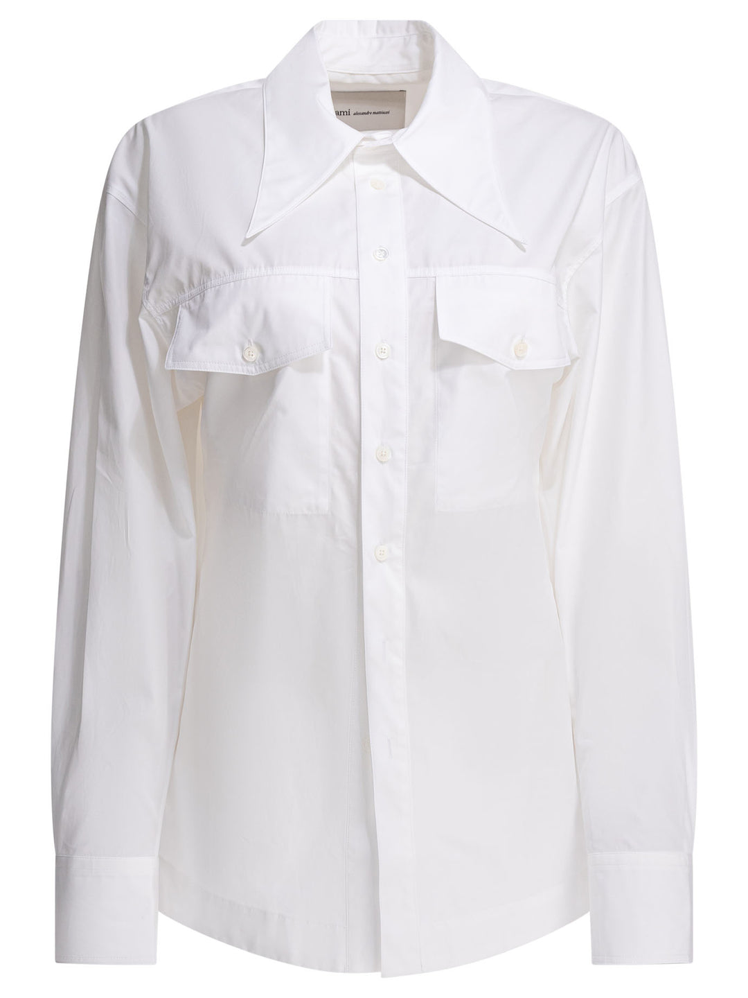 Ami Paris Casual Shirt Shirts - Bianco | 2840c4e70677965d79f071a248a1c24aa19813b9