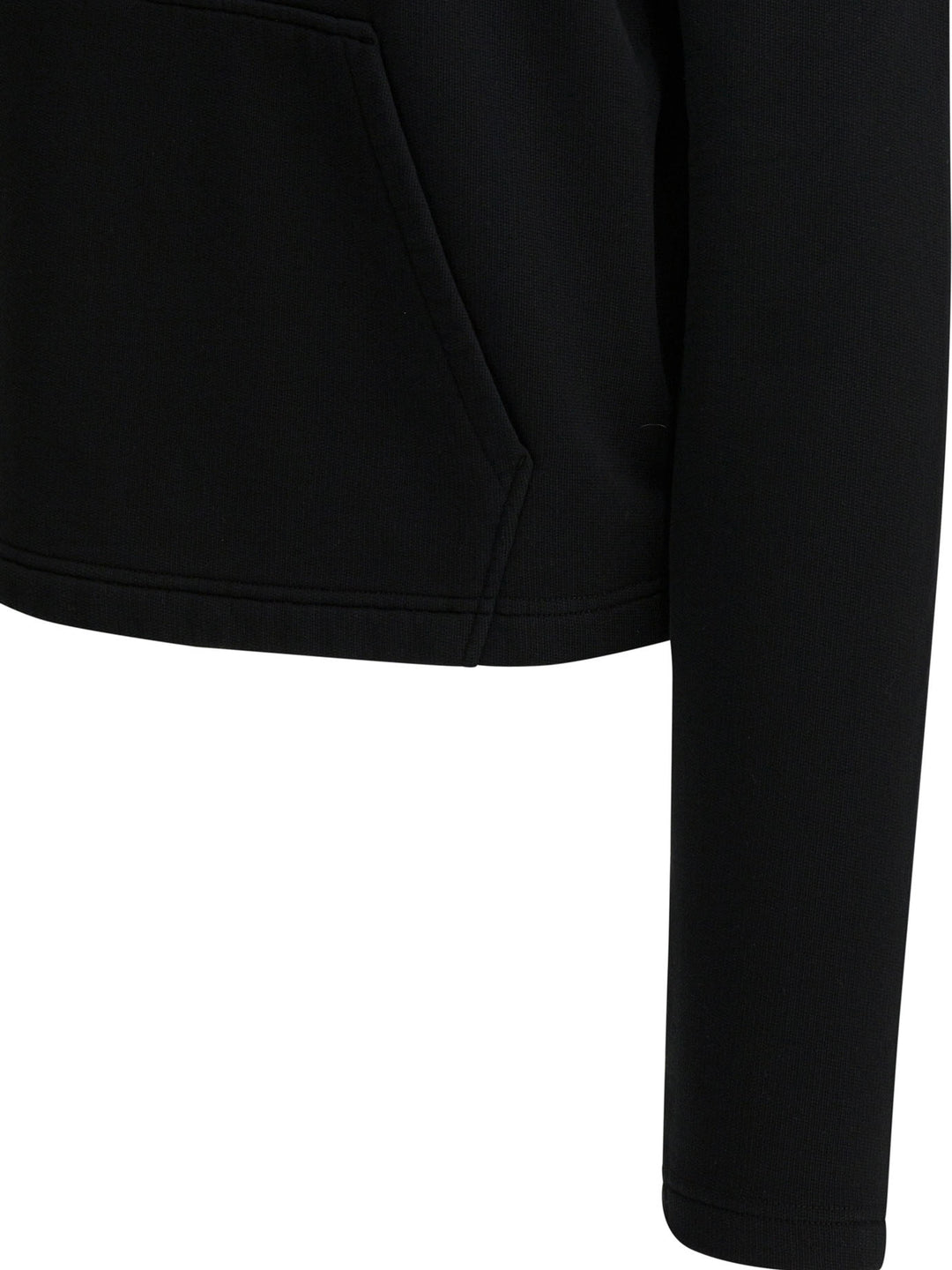 Ami Paris Cotton Hoodie Sweatshirts - Nero | 08ccfa685df784372e465f38c1b7058492bb19c1