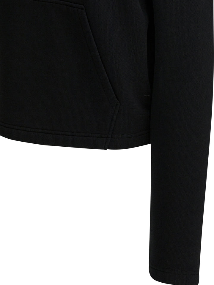 Ami Paris Cotton Hoodie Sweatshirts - Nero | 08ccfa685df784372e465f38c1b7058492bb19c1