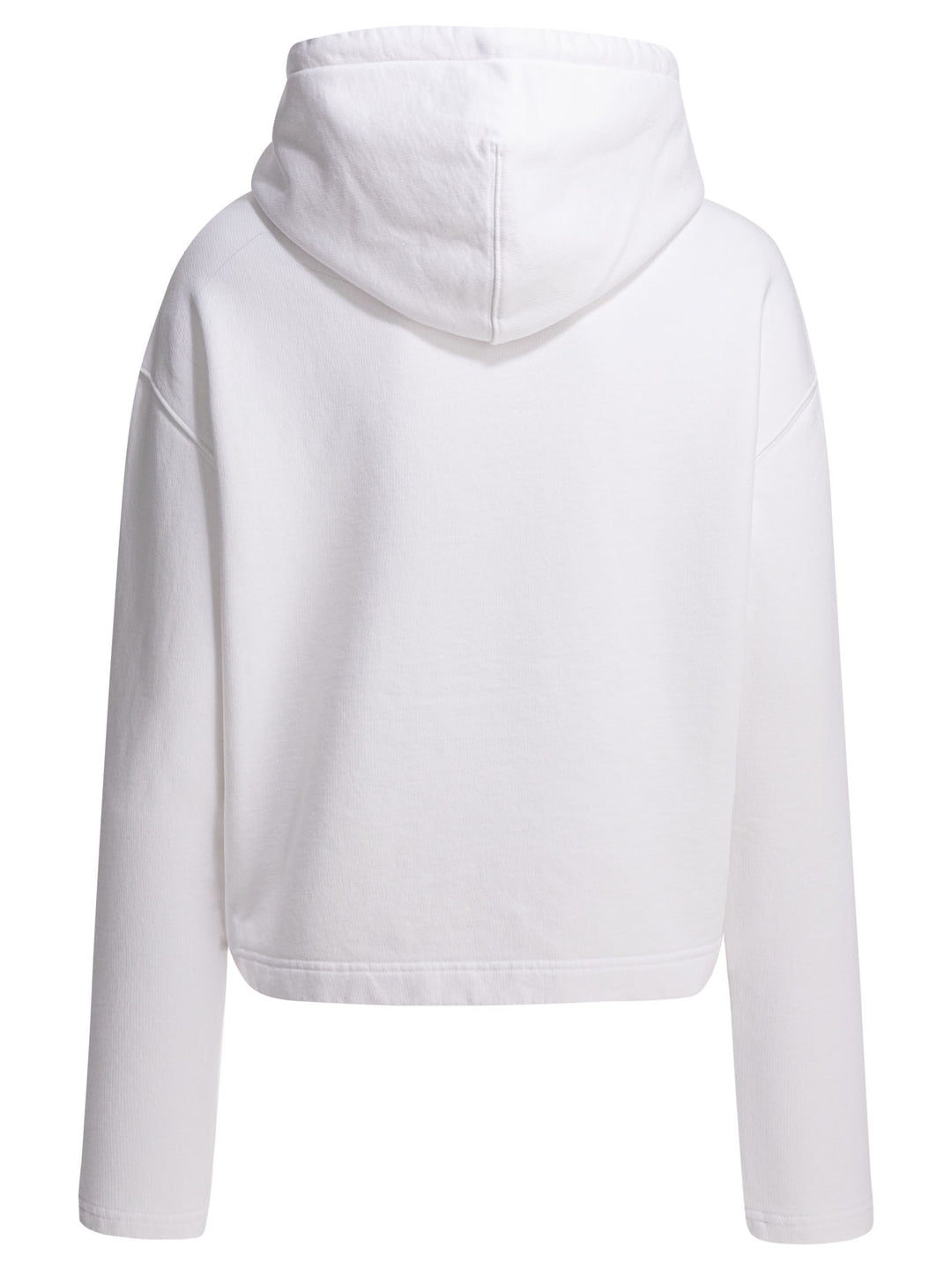 Ami Paris Cotton Hoodie Sweatshirts - Bianco | 797692cf269d1324244ef02413f2e2cbd4aa8c40