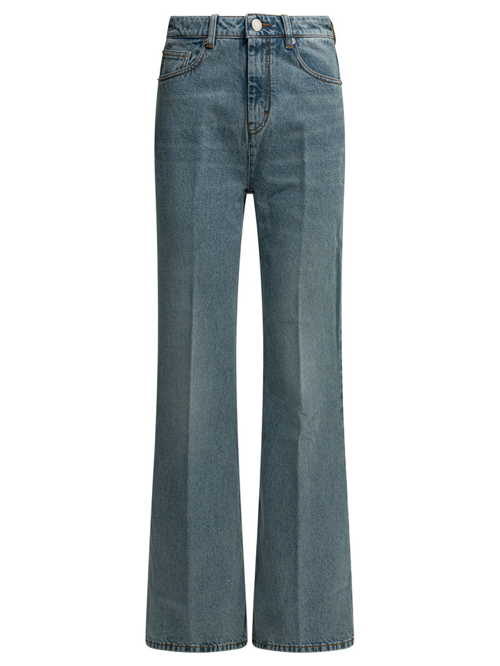 Ami Paris Flared Jeans - Light blue | db4c98293e7790a06a0c1a9f53acdcdd4324743b