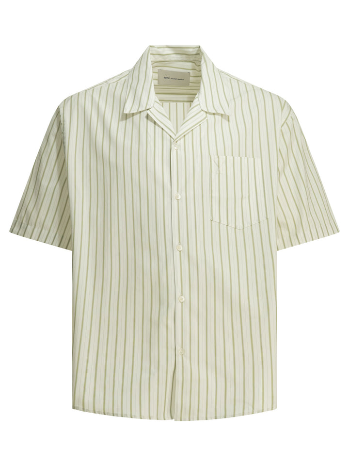 Ami Paris Ami De Coeur Shirts - Verde | a9326d26ea63265b69a11e4f2abded63c5e2ccc5