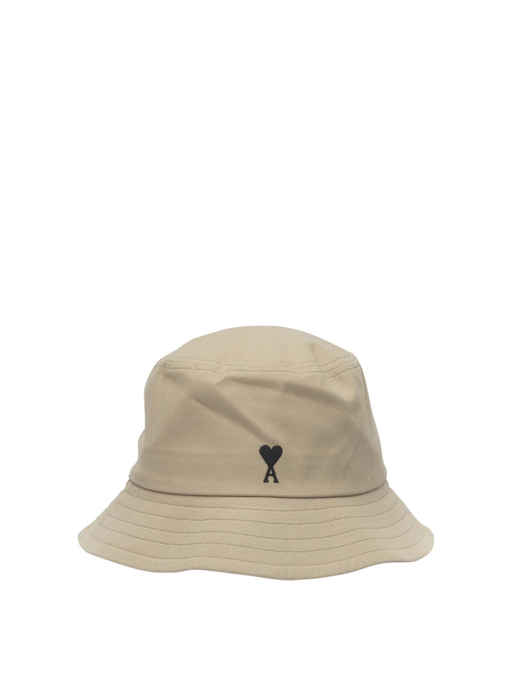 Ami Paris Bucket Hat Cappelli - Beige | 2e64ea2c6b0591d0006d6dfe233cd42e380aeefd