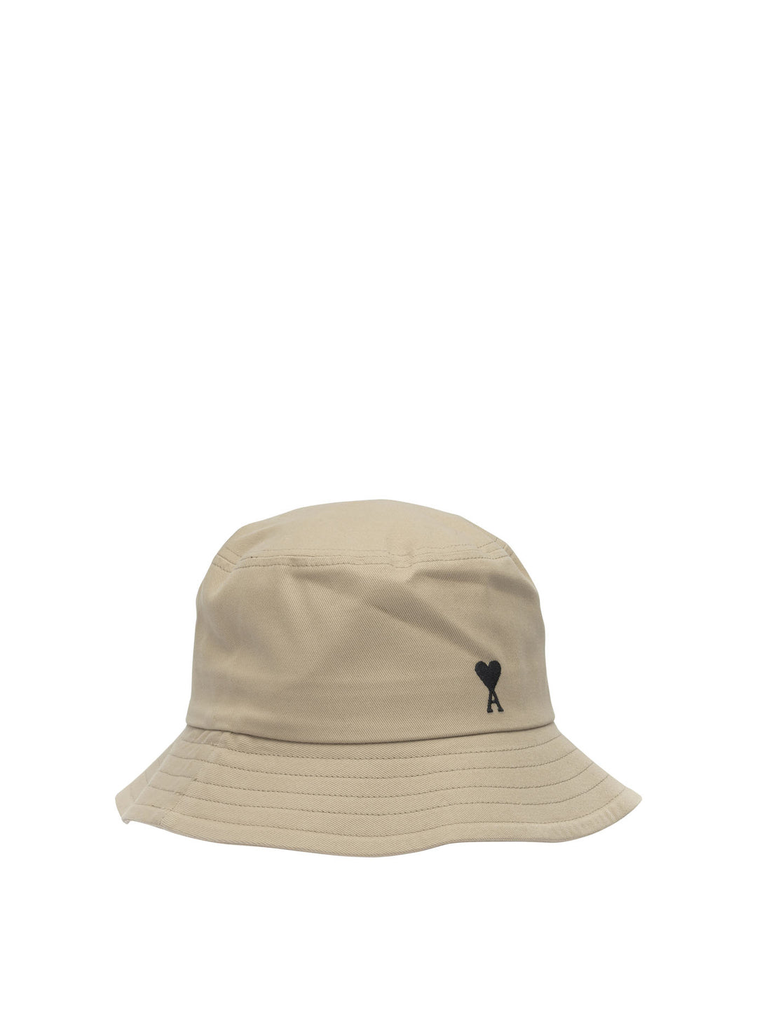 Ami Paris Bucket Hat Cappelli - Beige | bed592c4beee8205e56750896fd95bbe2767aea0