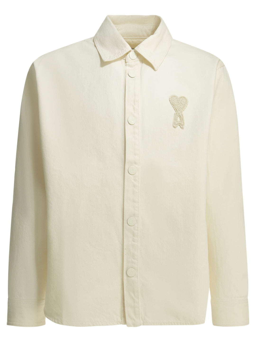 Ami Paris Ami De Coeur Jackets and Coats - Bianco | 92897efdd5f33e42c78e06fb456f766e51134f95