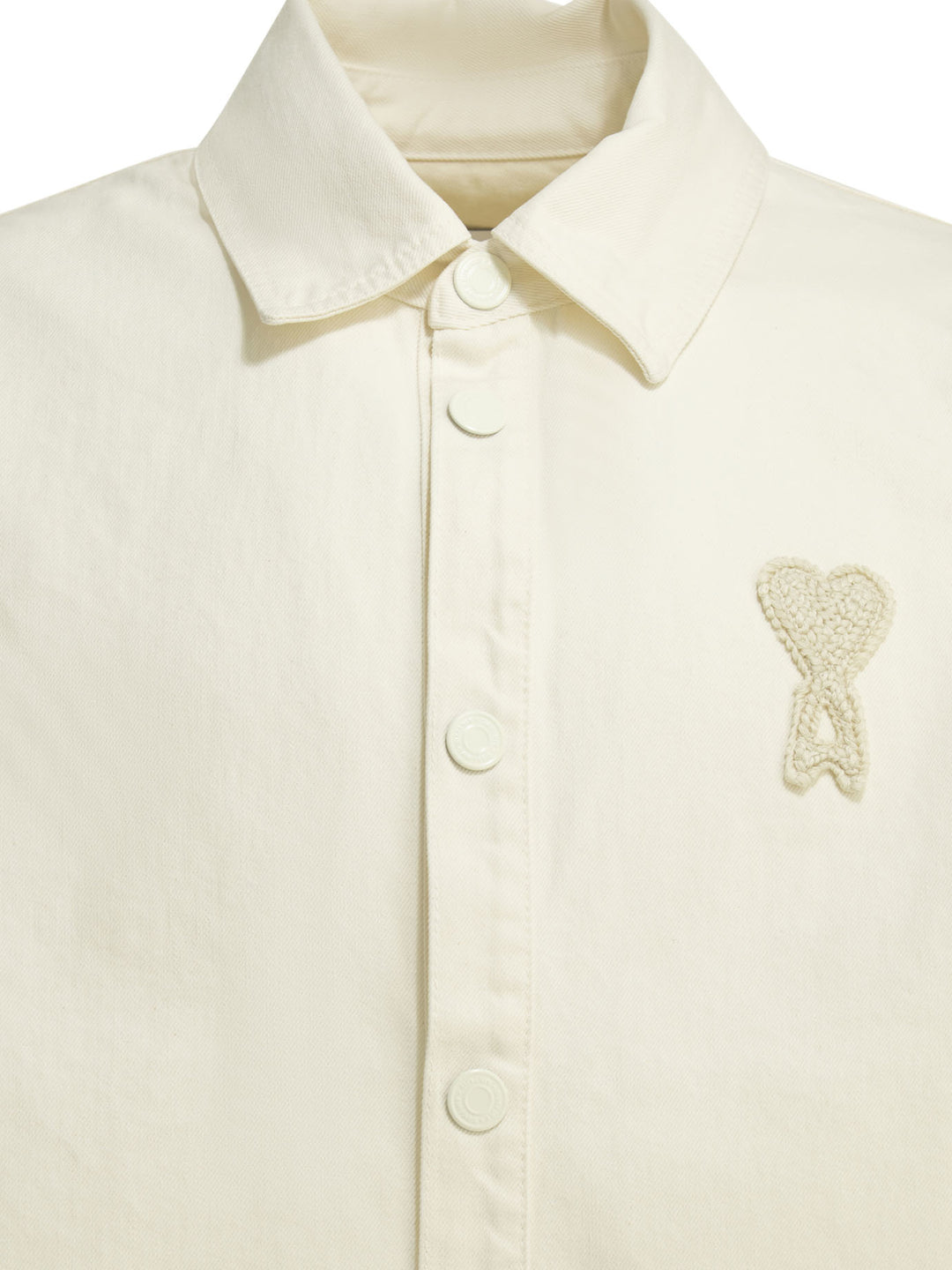 Ami Paris Ami De Coeur Jackets and Coats - Bianco | 5d7ce215616e620748781a4b59a28c30ce15f9e4