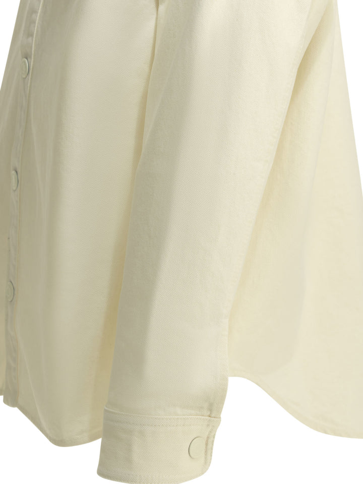 Ami Paris Ami De Coeur Jackets and Coats - Bianco | 83752aca09268c17b5cd44bd2cd7bf87e193cfaa