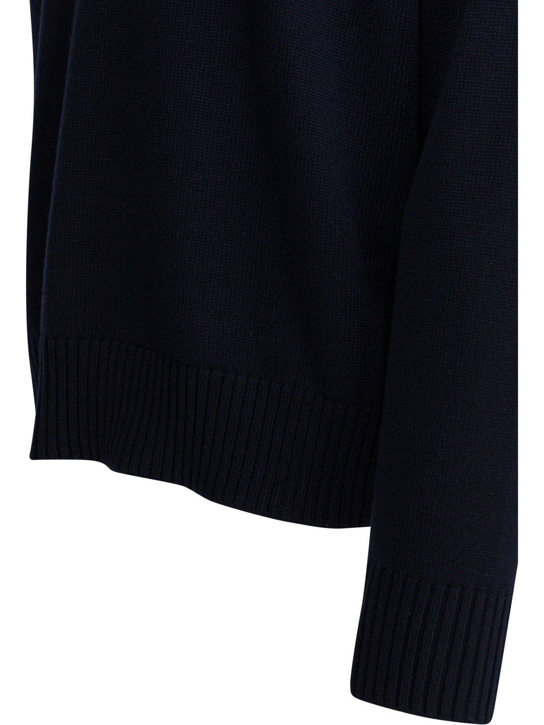 Ami Paris Wool-Blend Crew-Neck Sweater Knitwear - Blu | 1761becbf976f2efe1af7fa9aaab913745d2f855