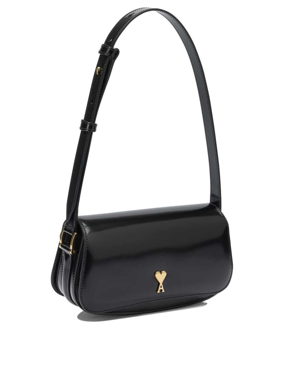 Ami Paris Paris Paris Borse a Spalla e Tracolla - Nero | e1e6129ea24b3986d1a308fd23ac4ef8b34811ff