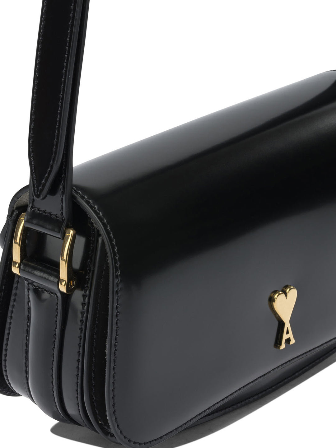 Ami Paris Paris Paris Borse a Spalla e Tracolla - Nero | 68685332f797ffc36b546d1a5292965838757392