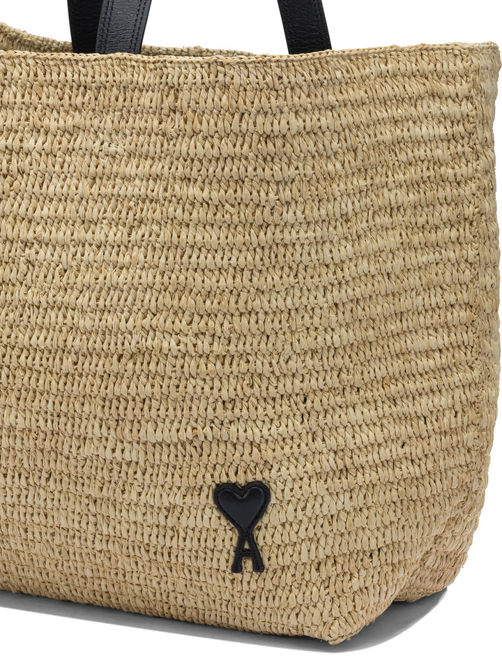 Ami Paris Ami De Coeur Borse a Spalla e Tracolla - Beige | 3f37ec86cf8b46011130ddf70235755de8820025