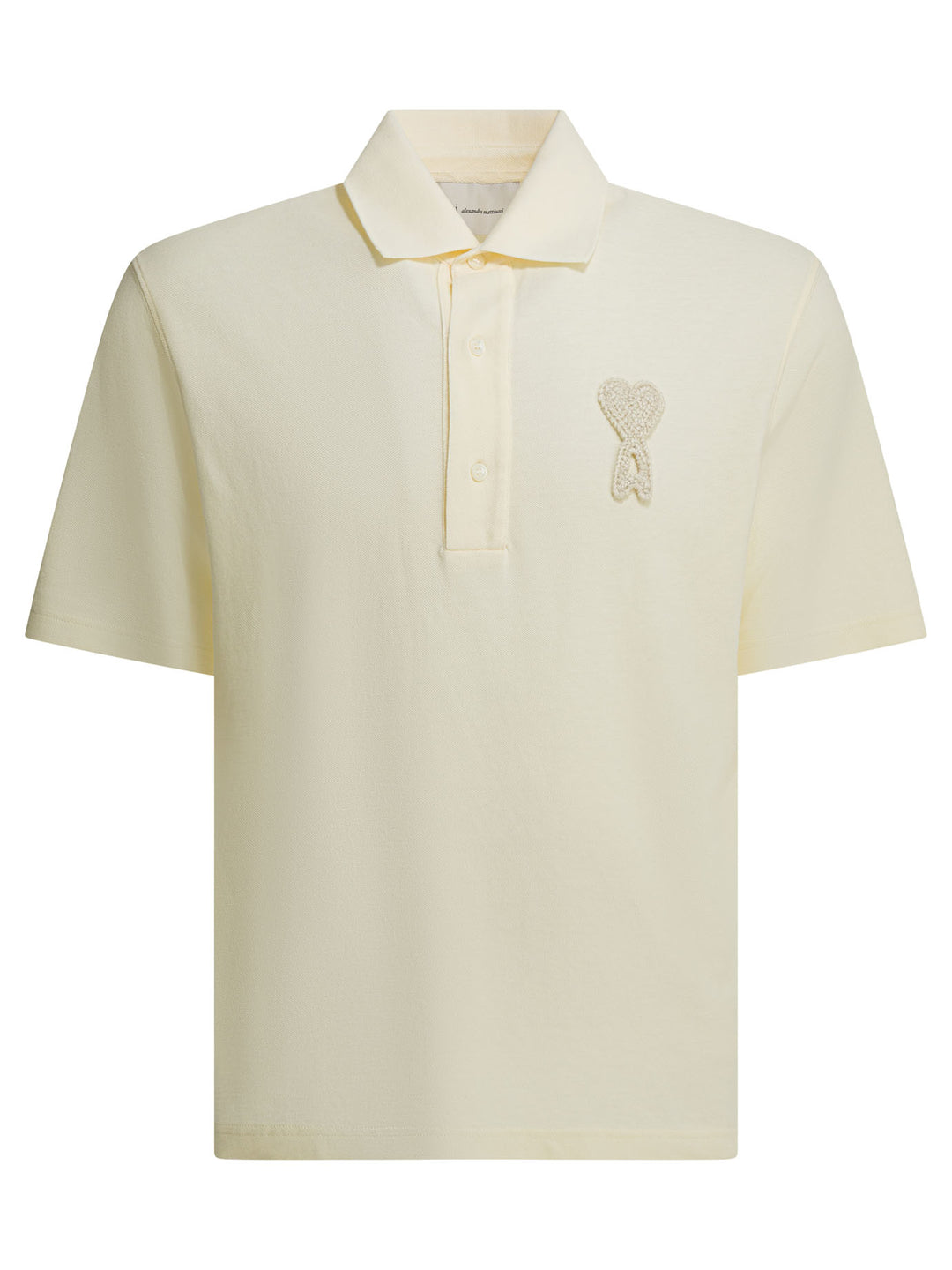Ami Paris Polo Shirt With Buttons And Logo Polo shirts - Bianco | dcb03f92e28910e74d78797bfb567268e57c9839
