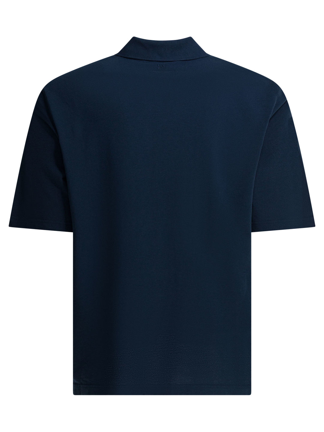 Ami Paris Polo Shirt With Buttons And Logo Polo shirts - Blu | 8d73f92228af2fd8892b680b43c86f05c722c339