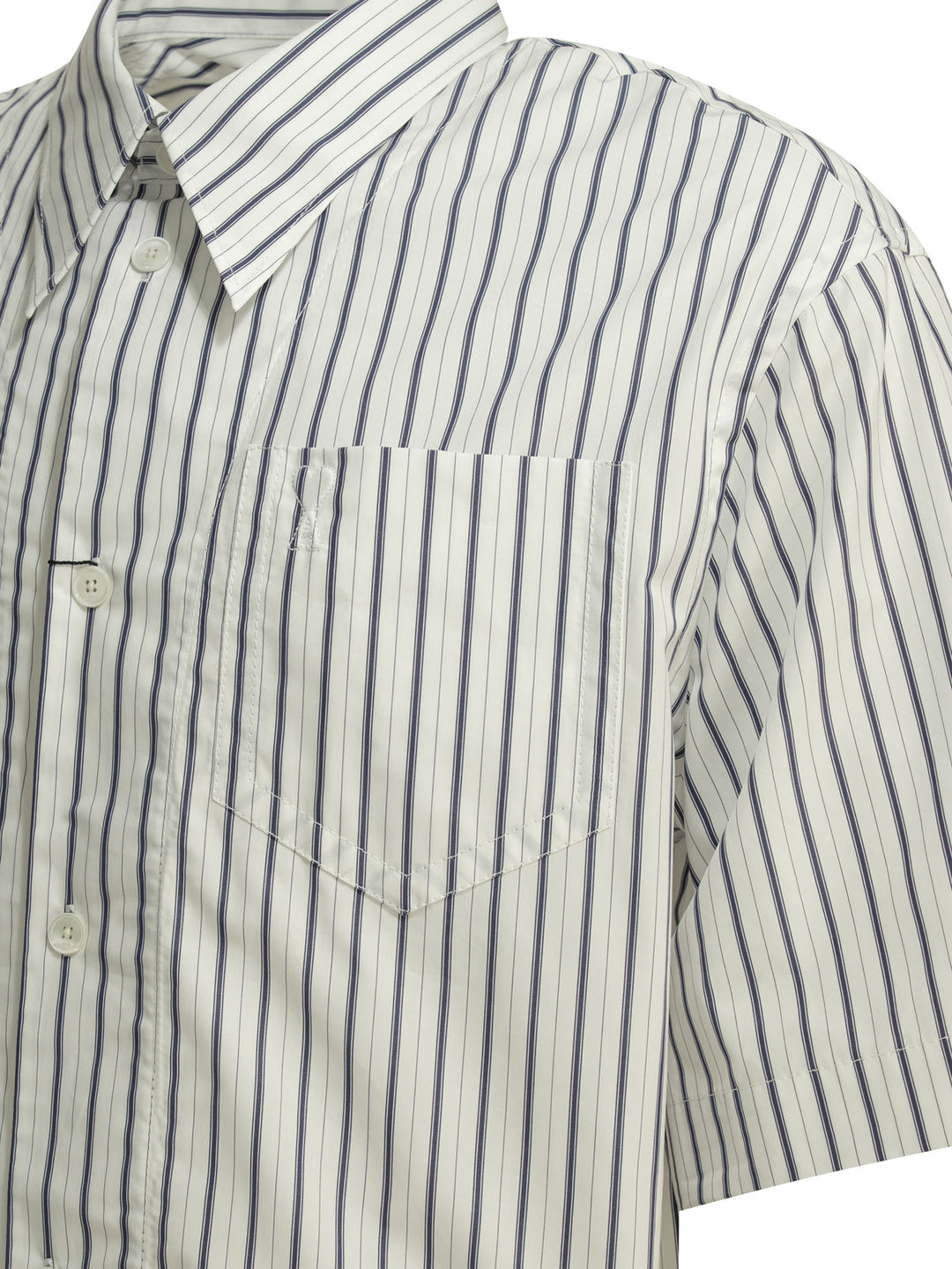 Ami Paris Ami De Couer Shirts - Bianco | b39efc85e4fb3f0e658b478caf6757a2405ed3e6
