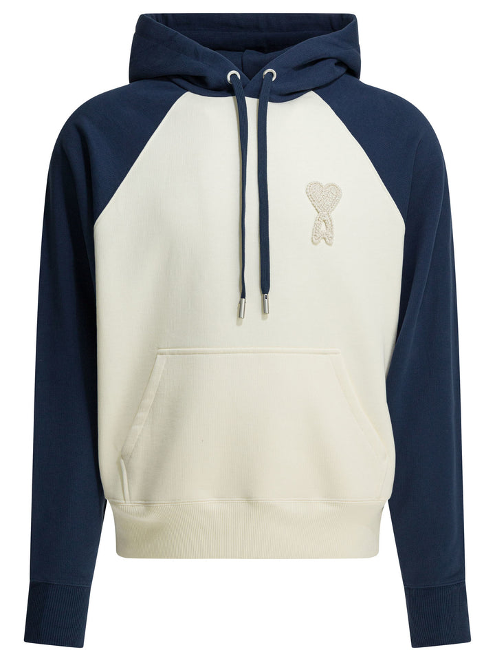 Ami Paris Ami De Coeur Sweatshirts - Bianco | bda4aa57f89cb4fdab283b68c05a1fe622caf8e6
