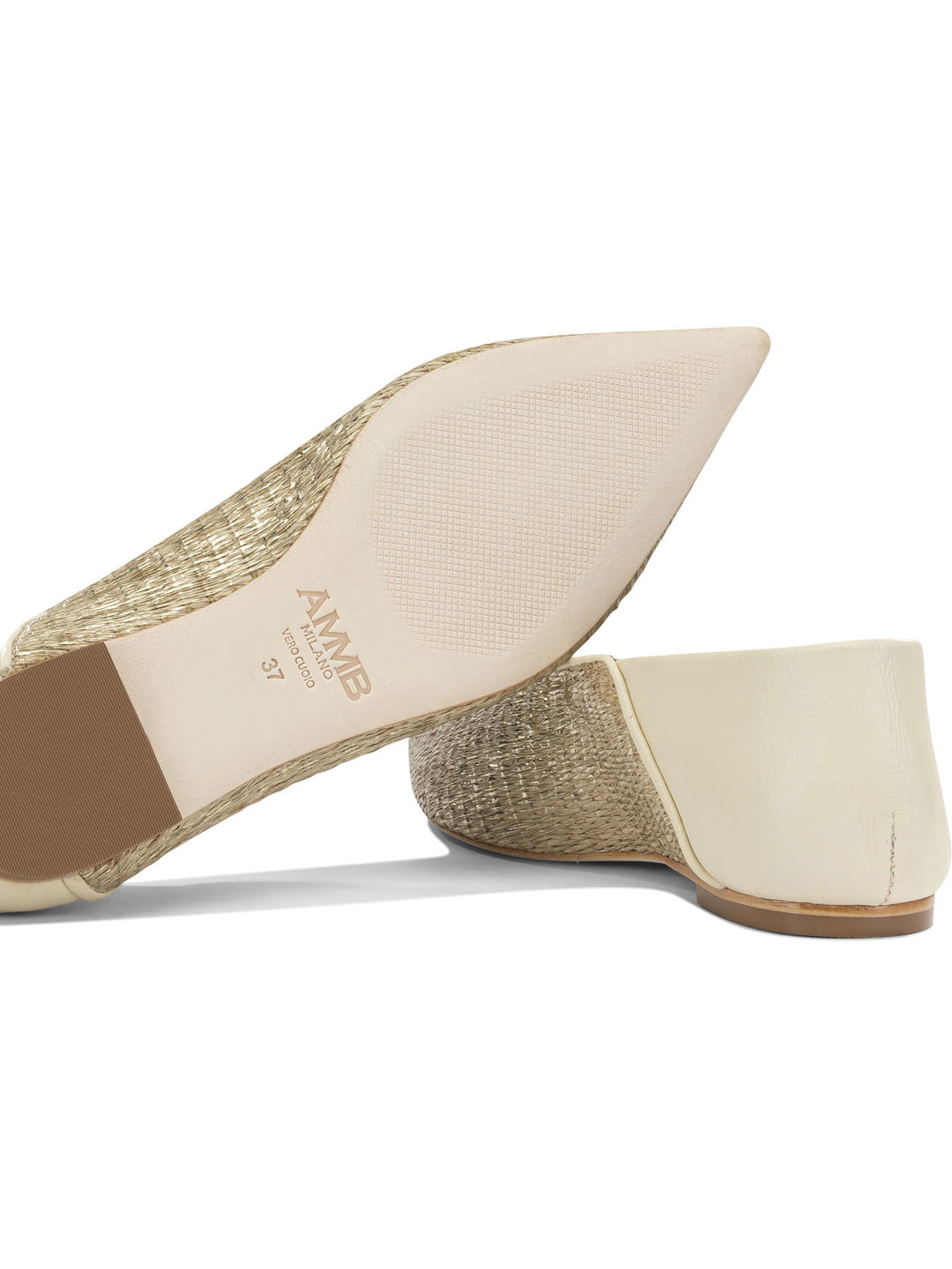 Ammb Milano  Ballerinas - Oro | 3f210b1c1e942f3c8d0e5768a193e5a150b63184