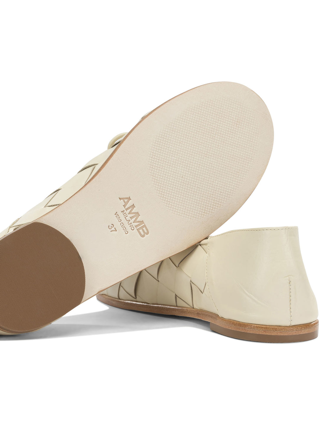 Ammb Milano  Ballerinas - Bianco | 525177a8cf8adc7058dba237b736dc3675d5c140