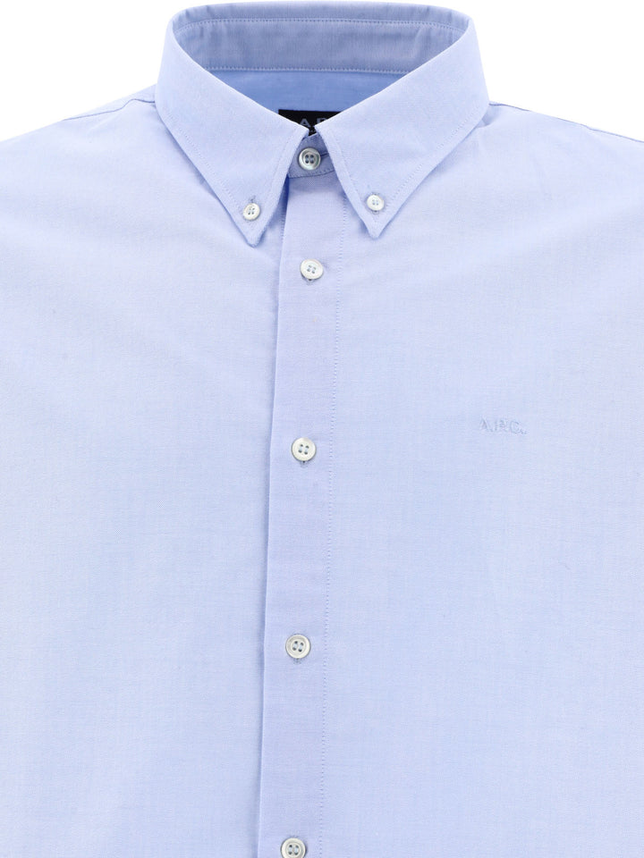 A.P.C. Greg Shirts - Light blue | 65a897c7f362b34d39e754b81c68e6d031bbcc6d
