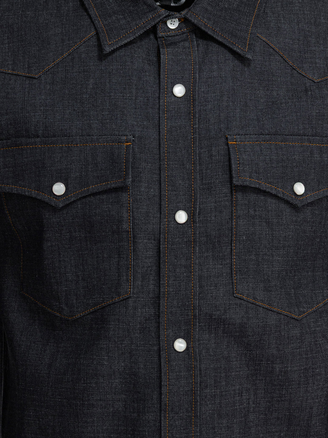 A.P.C. Western Denim Shirt Shirts - Blu | 8759a9ae7afa9af5e6a5ff129fc47e5468ed7695