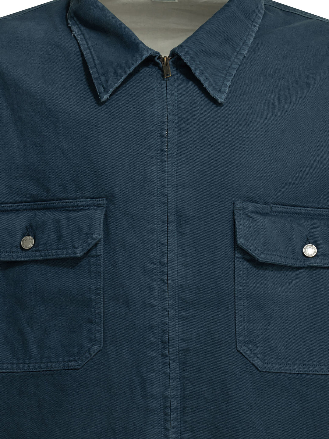 A.Presse Lightweight Cotton Jacket Jackets and Coats - Blu | da074d46f925e6316a057868a47411cee604c9fb